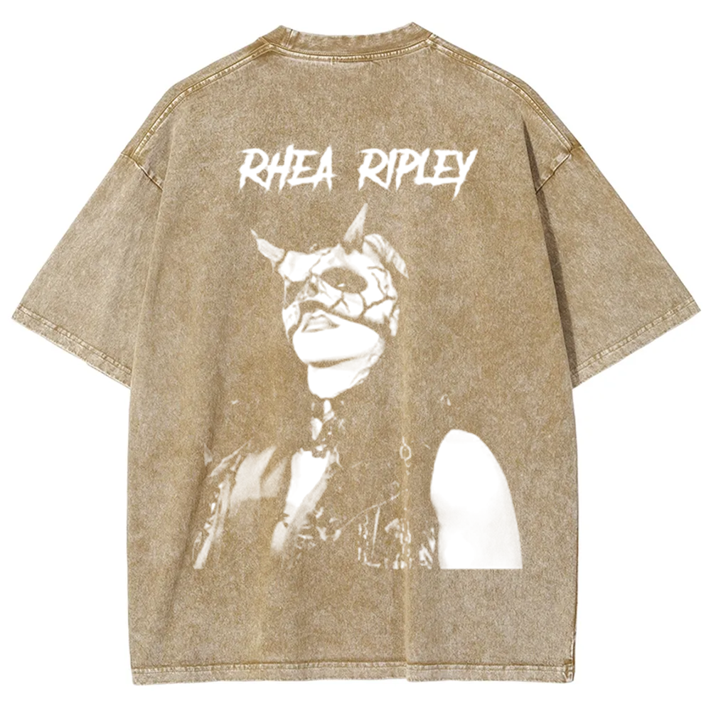 WWE Rhea Ripley The Mask Washed t-Shirt