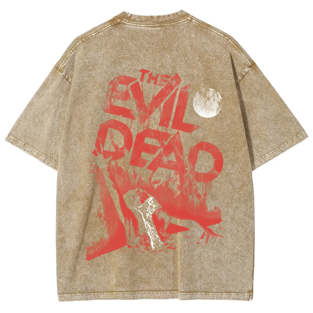 Unisex Vintage Washed  Evil Dead t-Shirt