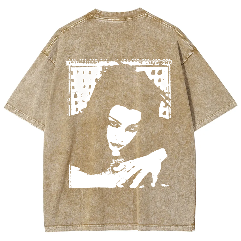 Unisex Vintage Washed Amy Lee Singer t-Shirt