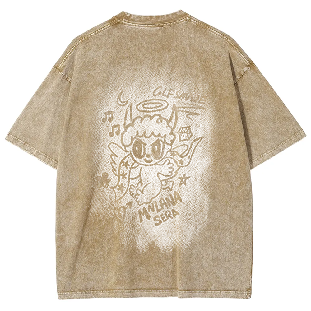 Unisex Vintage Angel Graphic t-Shirt
