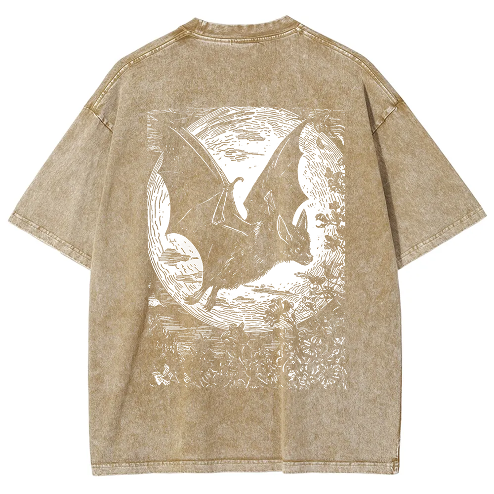 Unisex Vintage  Medieval Bat t-Shirt