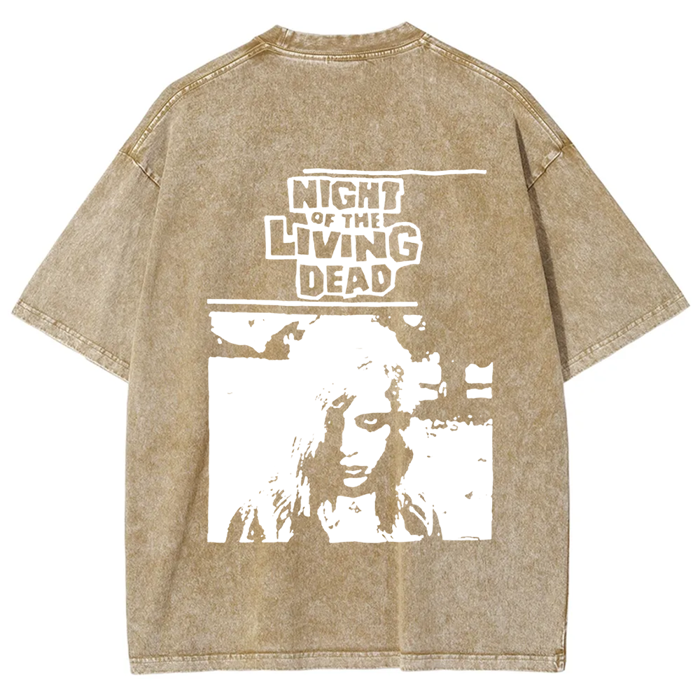 Unisex Vintage  Night of the living dead 1990 horror movie t-Shirt