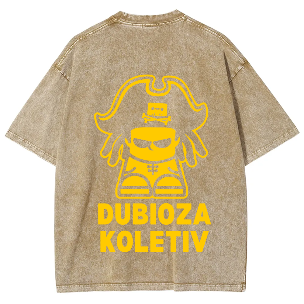 Unisex Vintage Dubioza Kolektiv Band t-Shirt