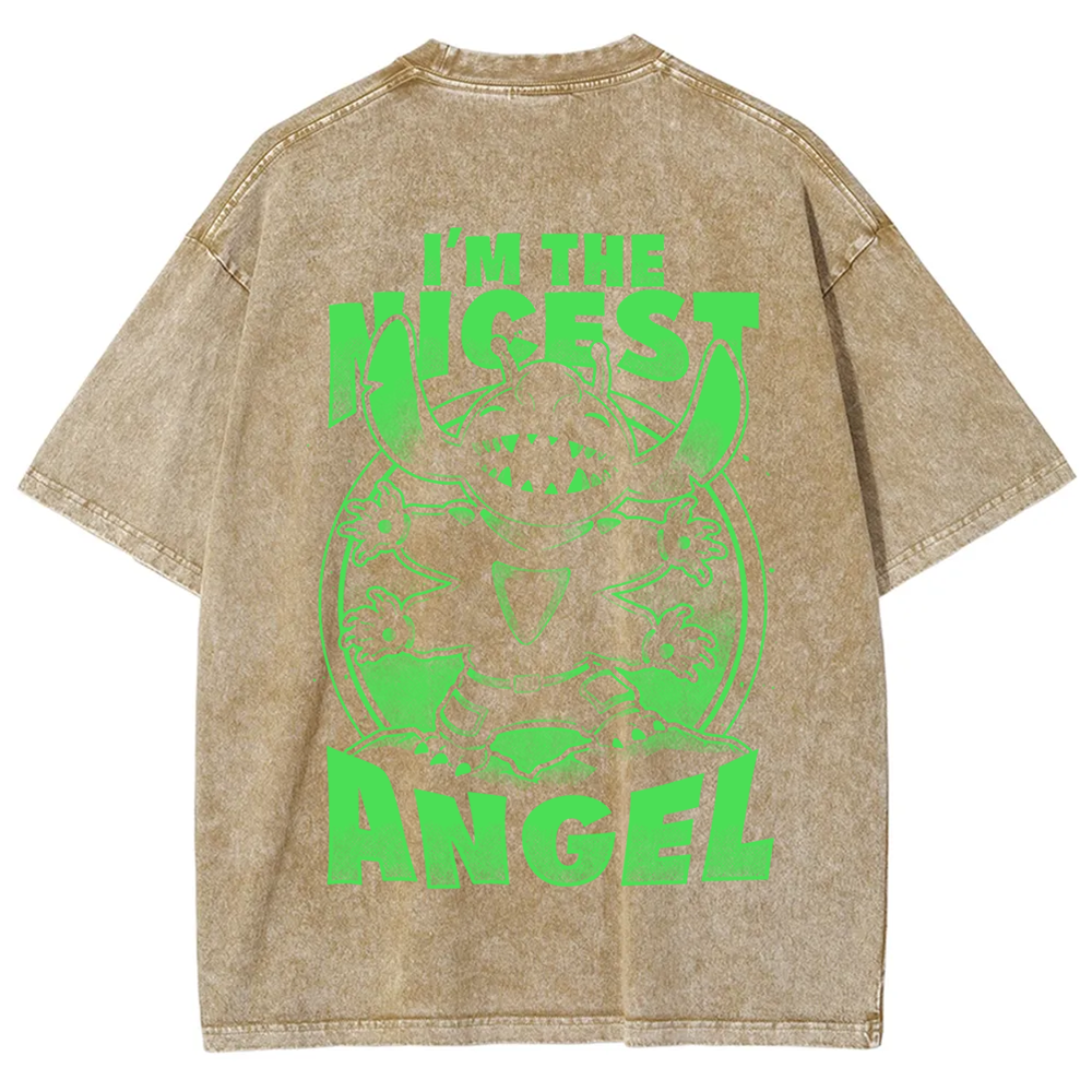 Unisex Vintage Cute Alien Nice Angel t-Shirt