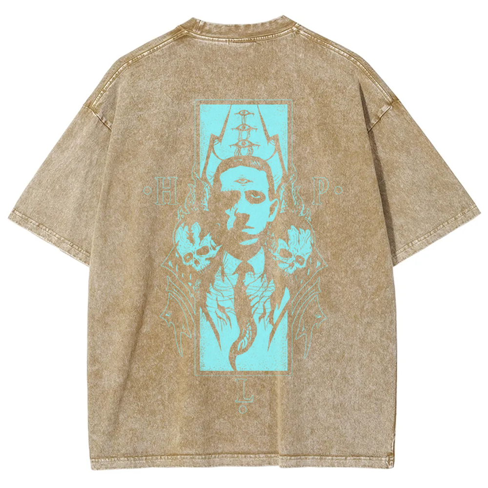 Unisex Vintage H.P. Lovecraft Celebrities  t-Shirt