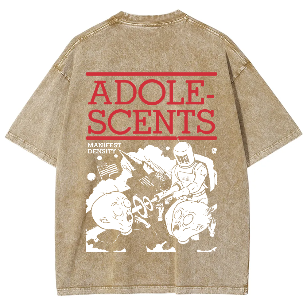 Unisex Vintage  Adolescents Band t-Shirt