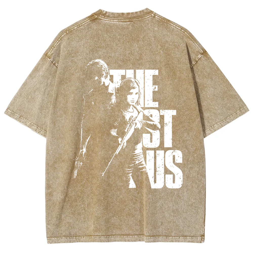 Unisex Vintage The Last of Us Horror Game Movie t-Shirt