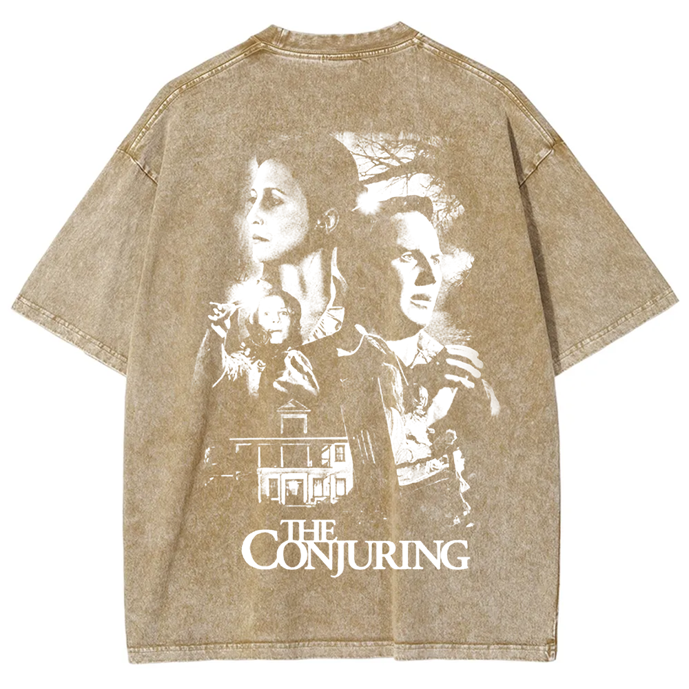 Unisex Vintage The Conjuring Horror Movie t-Shirt