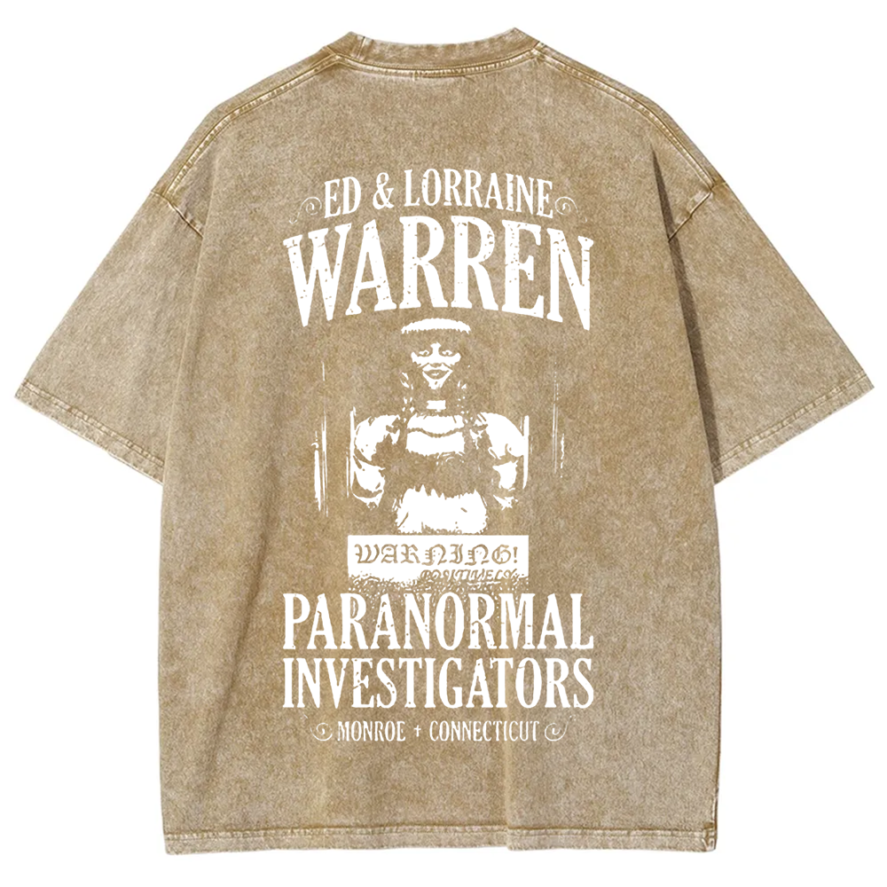 Unisex Vintage The Conjuring Horror Movie t-Shirt