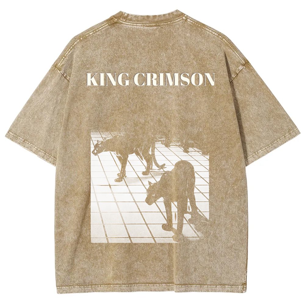 Unisex Vintage King Crimson Band t-Shirt