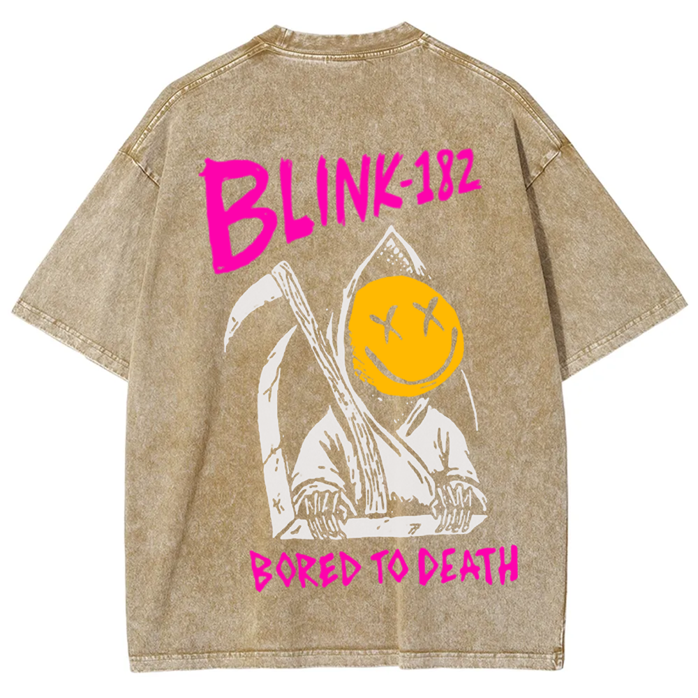 Unisex Vintage Blink 182 Band t-Shirt