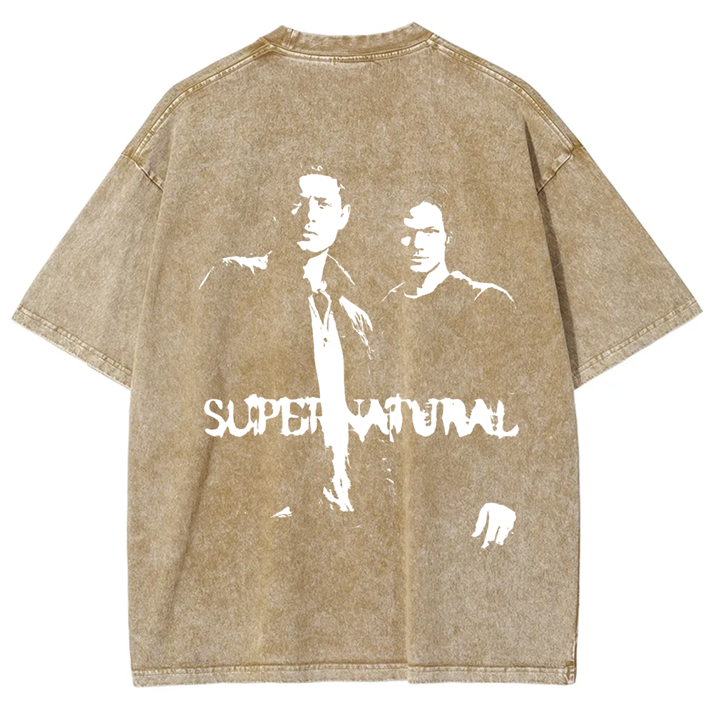 Unisex Vintage  Supernatural TV show t-Shirt