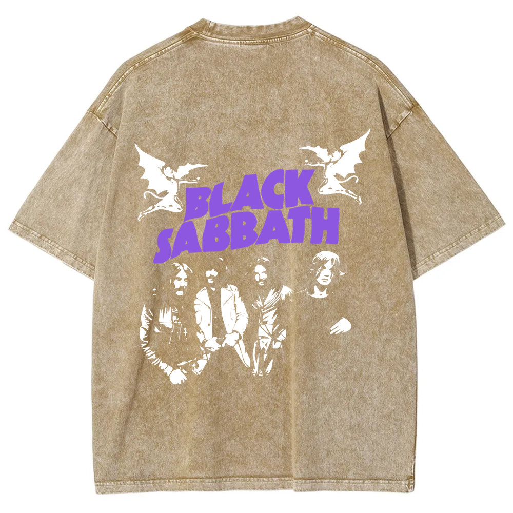 Unisex Vintage Black Sabbath Band t-Shirt