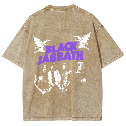 Unisex Vintage Black Sabbath Band t-Shirt