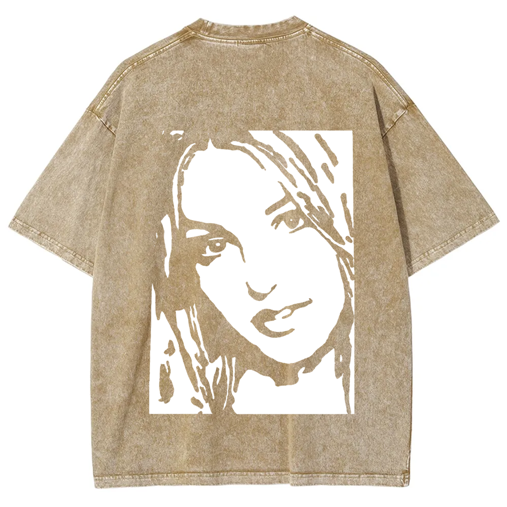 Unisex Vintage  Britney Singer  t-Shirt