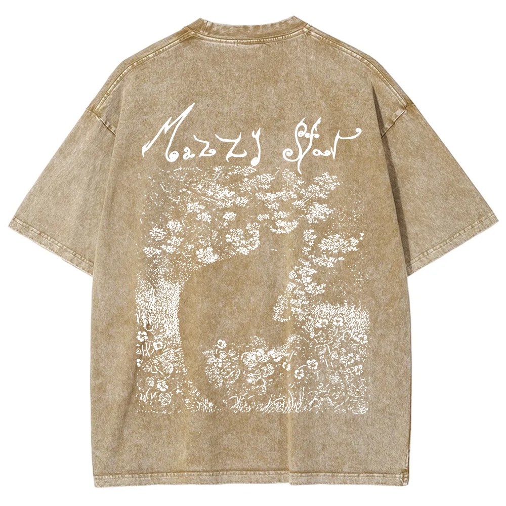 Unisex Vintage  Mazzy Star Band t-Shirt