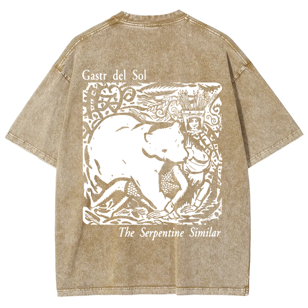 Unisex Vintage  Gastr del Sol Band  t-Shirt