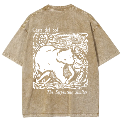 Unisex Vintage  Gastr del Sol Band  t-Shirt