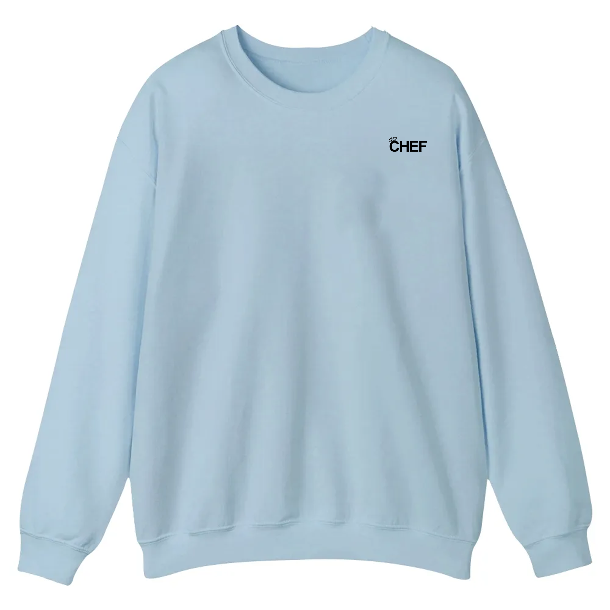 Chef Addcustom QR Code Casual Crewneck Sweatshirt