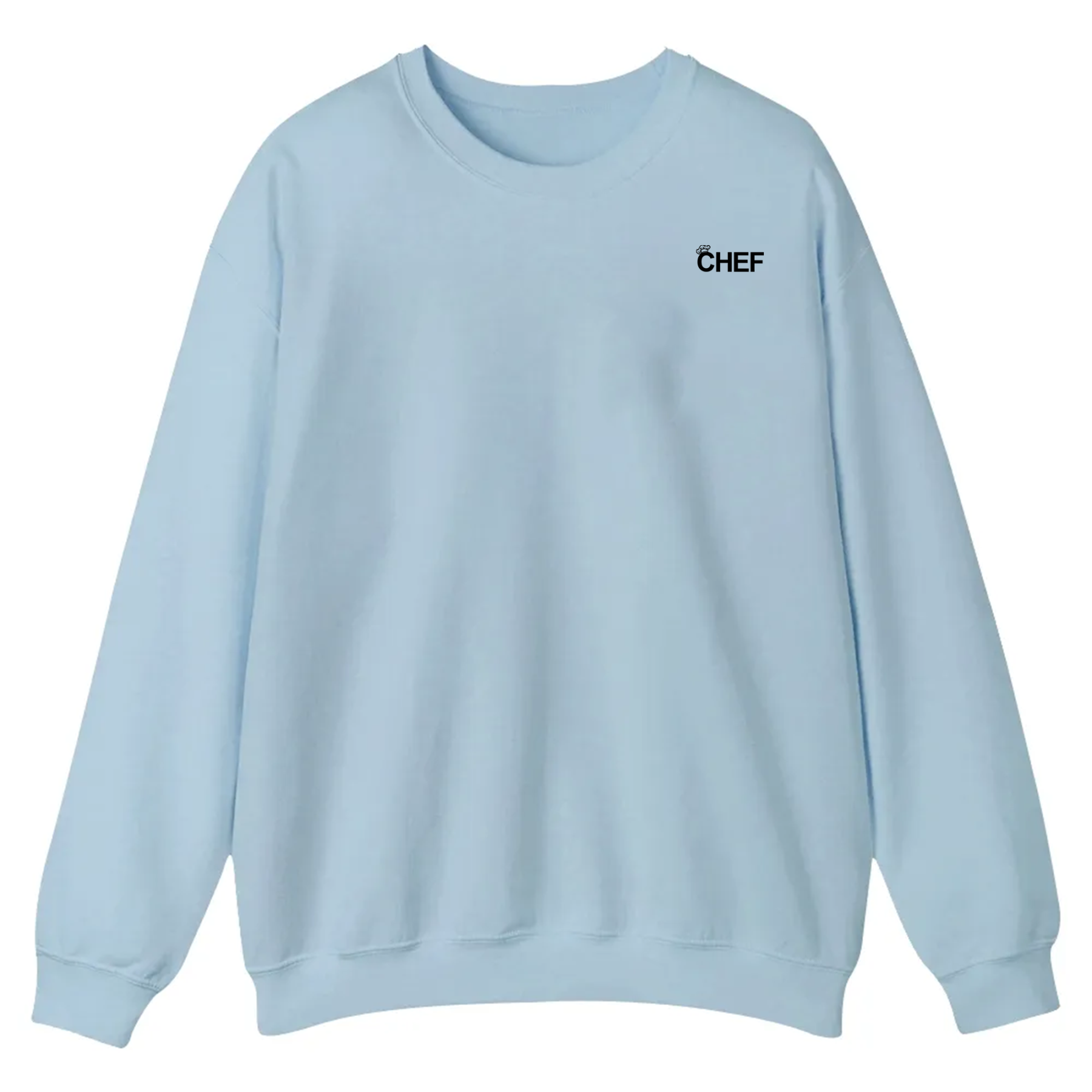 Chef Addcustom QR Code Casual Crewneck Sweatshirt