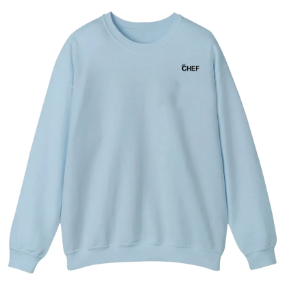Chef Addcustom QR Code Casual Crewneck Sweatshirt