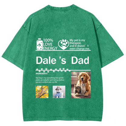 Pet Photo Creative Customized Unisex T-shirt