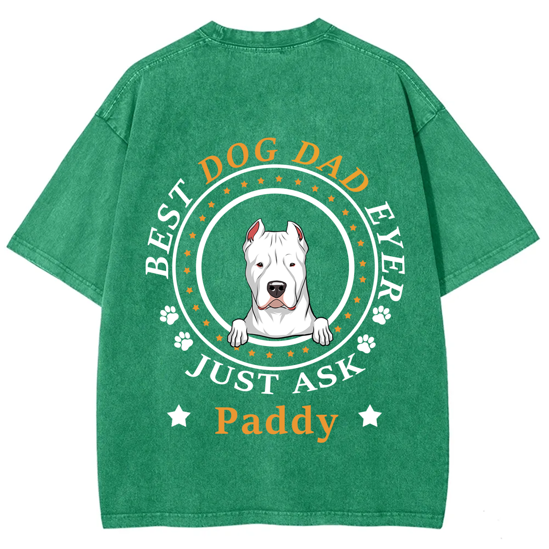 Best Dog Dad/Dog Mum Circle - Personalized Custom Unisex T-shirt
