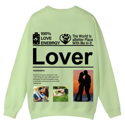 Design your own clothing pattern Unisex Fit Casual Crewneck Sweatshirt