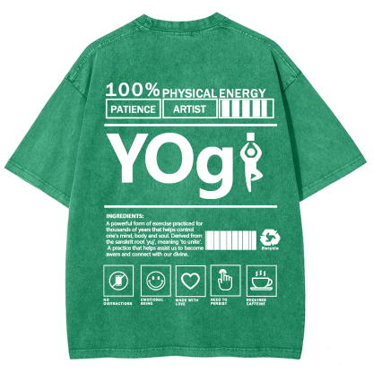 Yogi Solid Color Unisex T-shirt