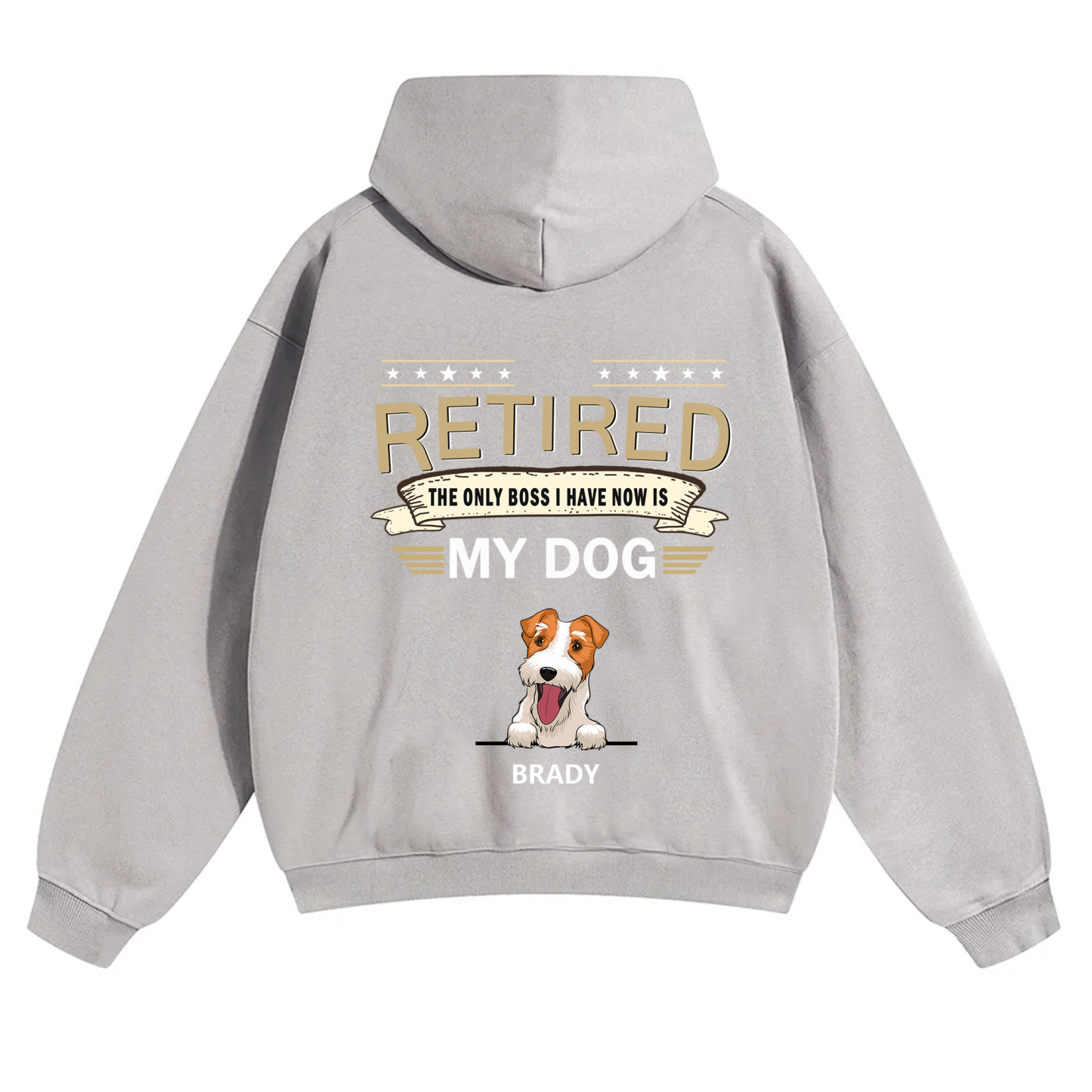The Only Boss I Have - Personalized Custom Unisex Hoodie