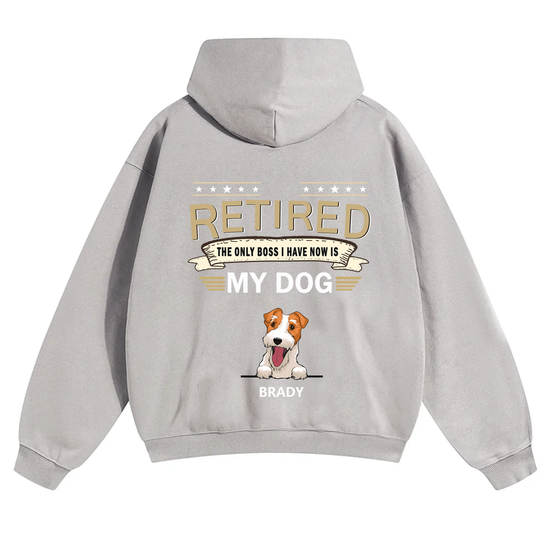 The Only Boss I Have - Personalized Custom Unisex Hoodie