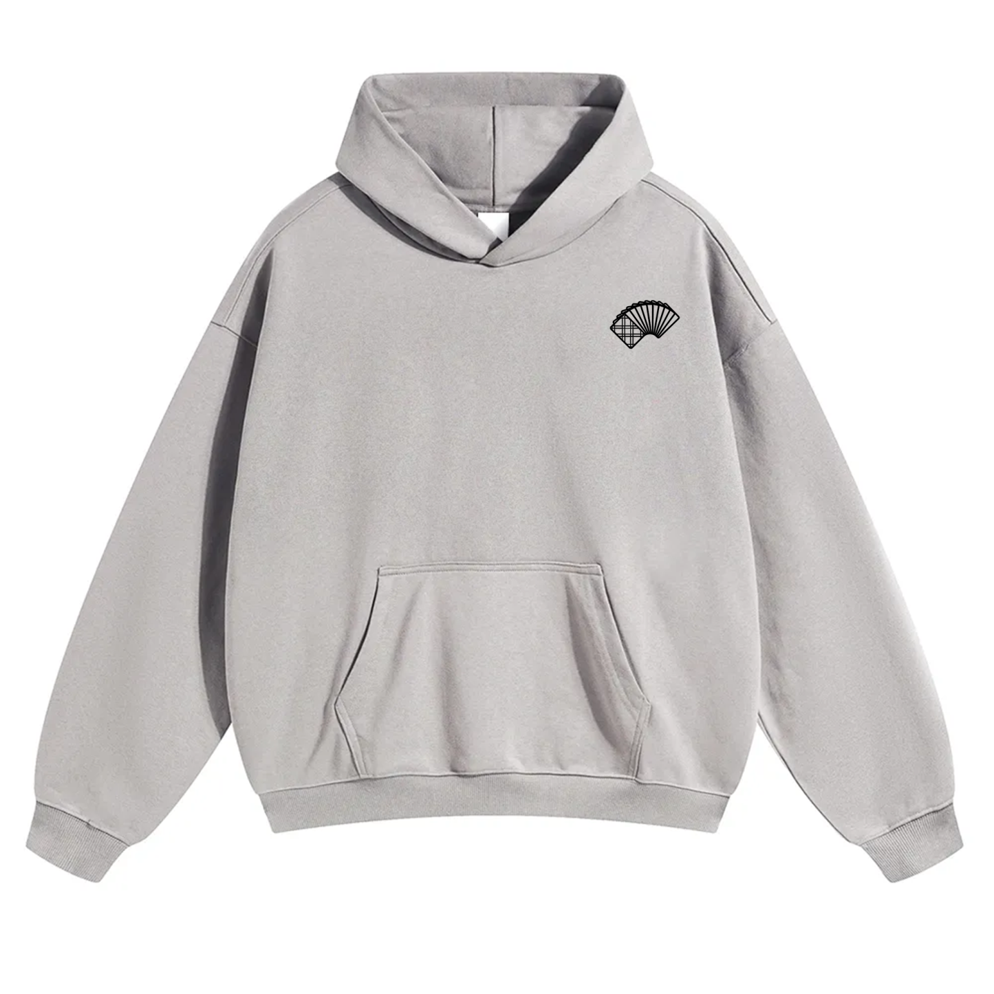 Poker Player Unisex Solid Color Hoodie