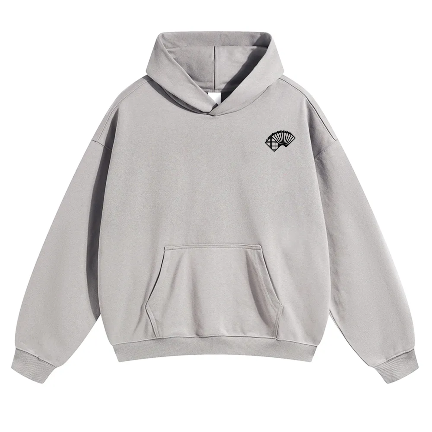 Poker Player Unisex Solid Color Hoodie