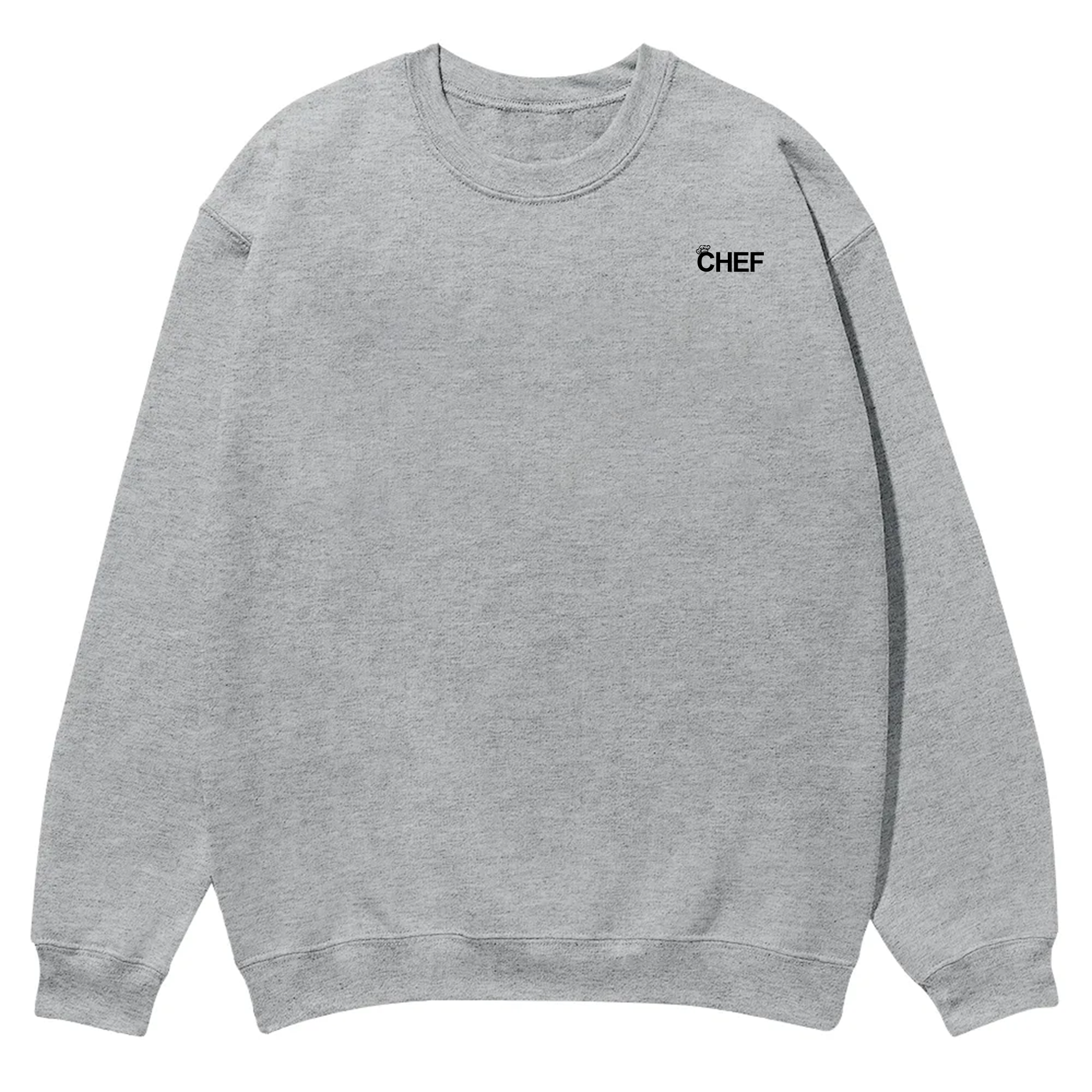 Chef Addcustom QR Code Casual Crewneck Sweatshirt
