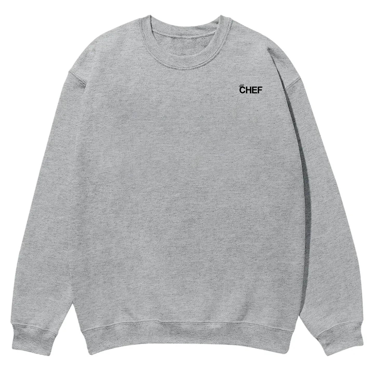 Chef Addcustom QR Code Casual Crewneck Sweatshirt
