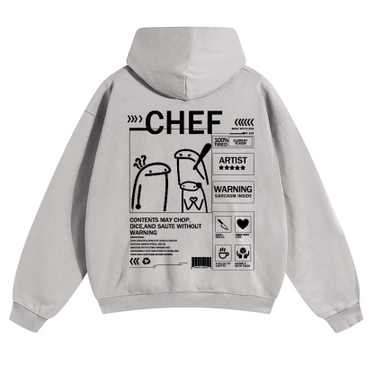 Chef Solid Color Unisex Hoodie