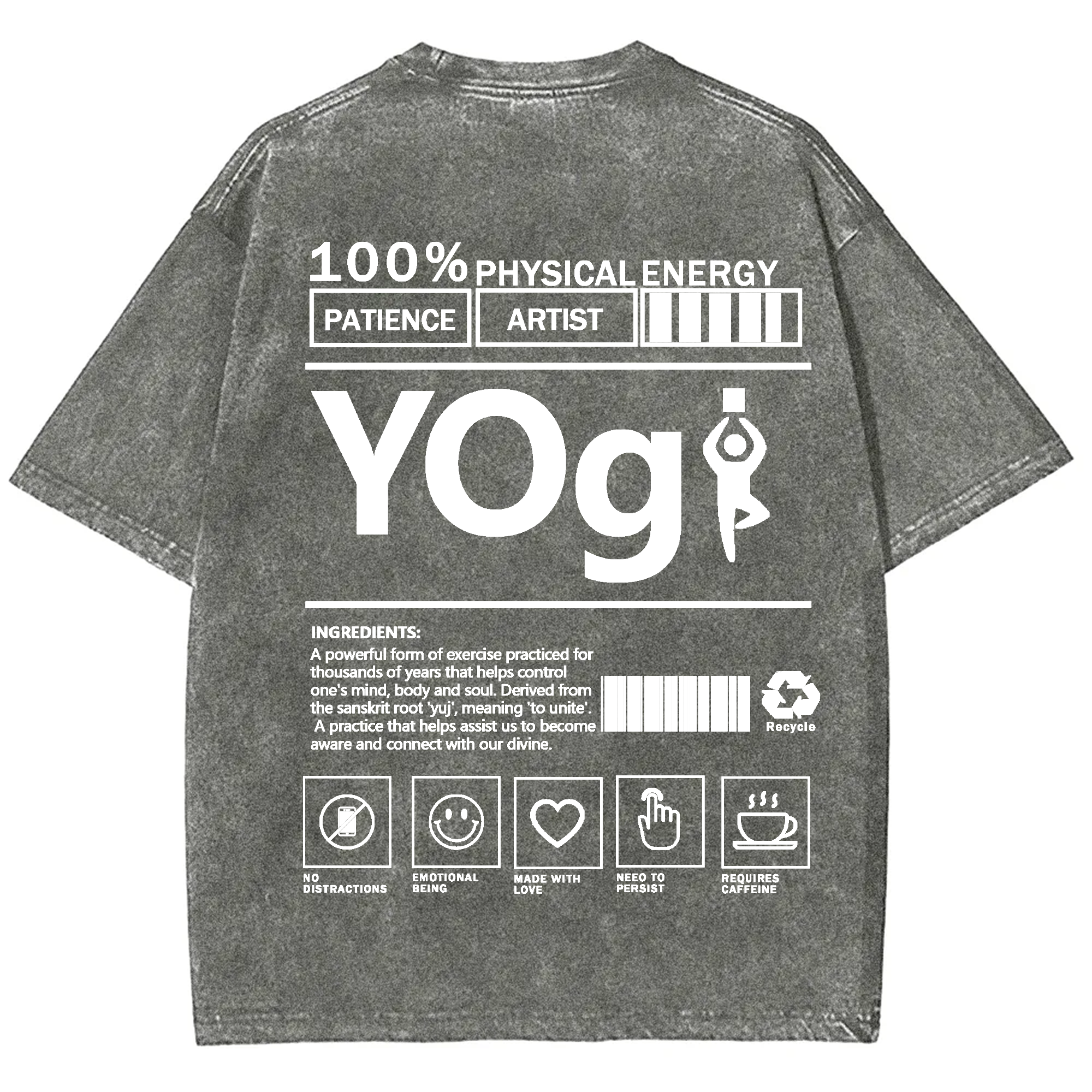 Yogi Solid Color Unisex T-shirt