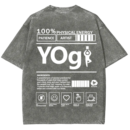 Yogi Solid Color Unisex T-shirt