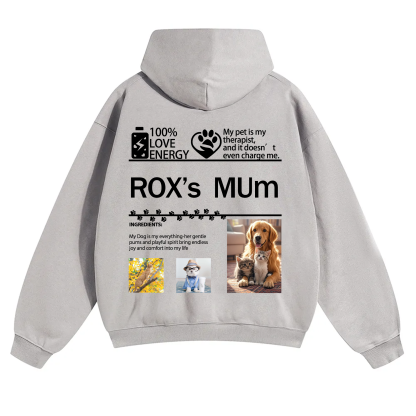 Pet Photo Creative Customized Unisex Hoodie