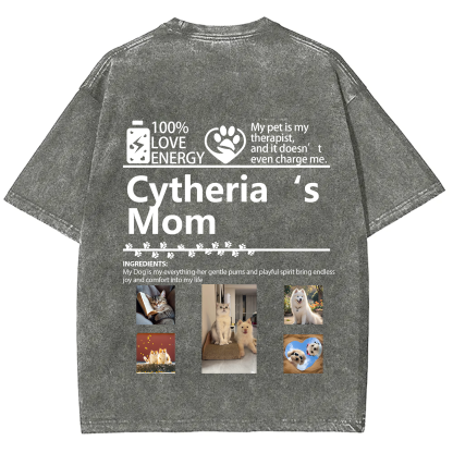 Pets Photos Creative Customized Unisex T-shirt