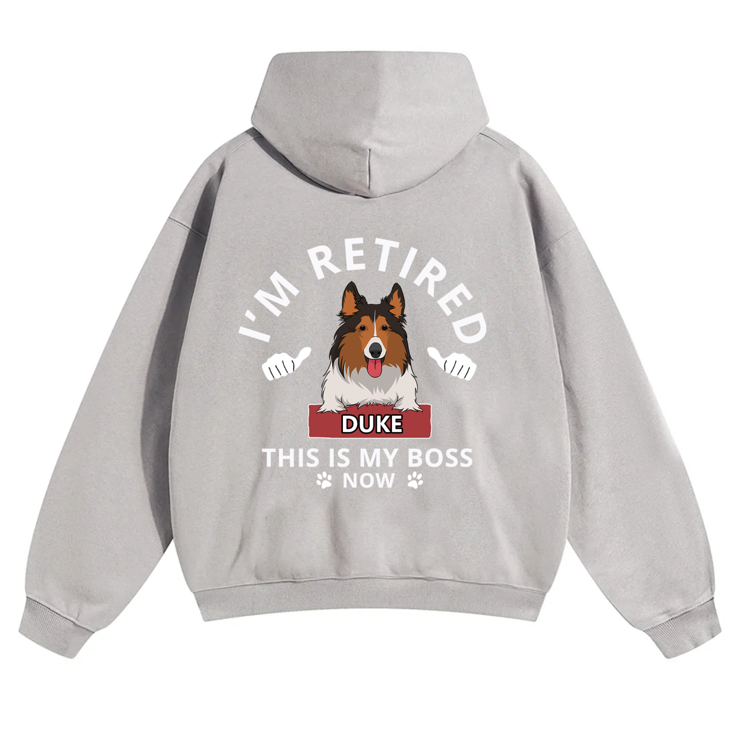 This Is My Boss - Personalized Custom Unisex Hoodie