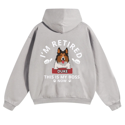 This Is My Boss - Personalized Custom Unisex Hoodie