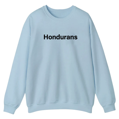 Hondurans Unisex Fit  Casual Crewneck Sweatshirt wearishow