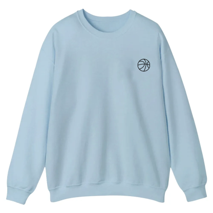 Basketball Player Casual Crewneck Sweatshirt wearishow