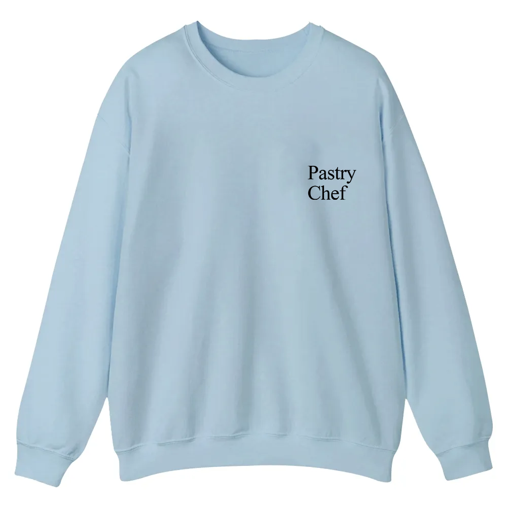 Pastry Chef Casual Crewneck Sweatshirt wearishow