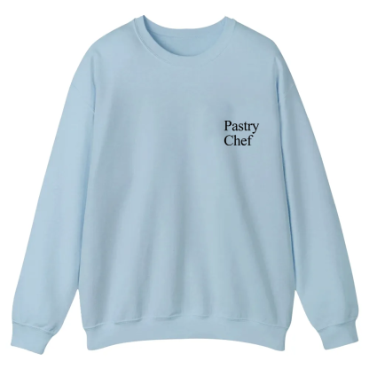 Pastry Chef Casual Crewneck Sweatshirt wearishow