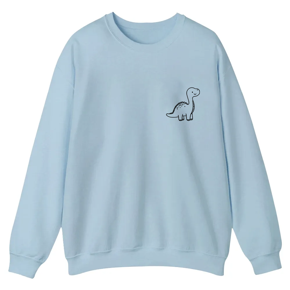 Boy Mom Casual Crewneck Sweatshirt wearishow