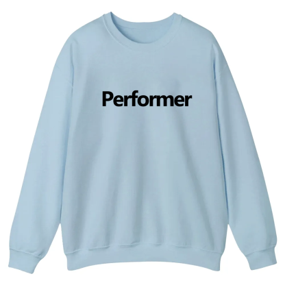 Performer Casual Crewneck Sweatshirt wearishow