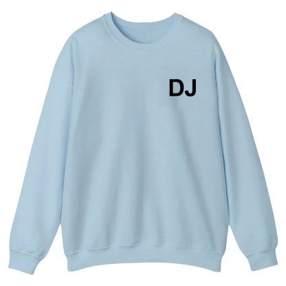 DJ Casual Crewneck Sweatshirt wearishow