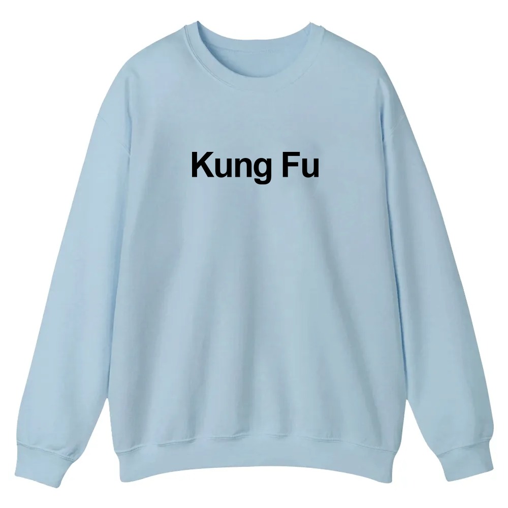 Kung Fu Casual Crewneck Sweatshirt wearishow wearishow